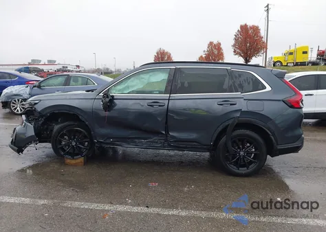 2024 Honda Cr-V Hybrid Sport z USA, uszkodzony, nr VIN 7FARS6H50RE007778